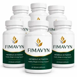 Six bottles of FIMAVYN Metabolic Activation capsules